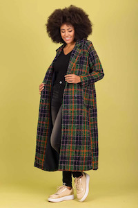 Nursing Friendly: Simone Coat - Check