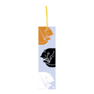 Cat Lovers: Iko Iko Double-Sided Bookmark - Sleepy Cats