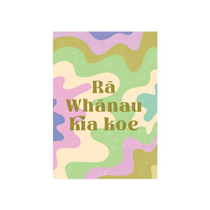Rā Whānau Kia Koe Happy Birthday Card