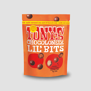 Pantry: Tony's - Milk Chocolate Caramel Sea Salt and Cookie Mix Lil’ Bits