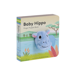 Baby Child Books: Finger Puppet Book - Baby Hippo