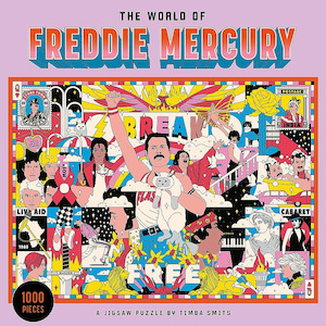 Grown Up Games: The World of Freddie Mercury - Jigsaw Puzzle