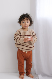 Burrow Be: Marley Pants - Chestnut