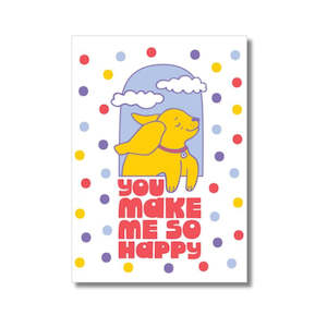 Dog Lovers: General Card - Happy Dog