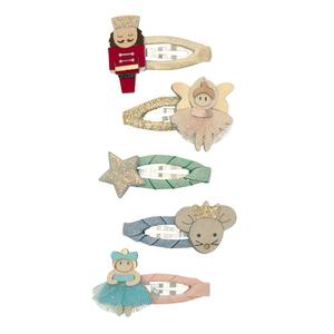 Compare At Prices Sale Items: Mini Hair Clip Set - Nutcracker