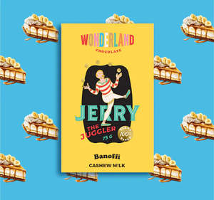 Jerry The Juggler Banoffi Cashew Milk Chocolate