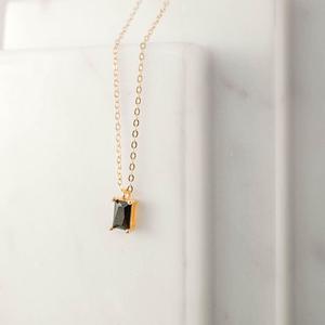 Mabel Pepe: Hot Chocolate Necklace - Gold & Brown