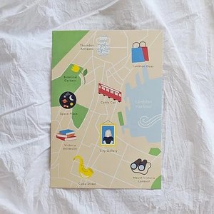 Everything Sale: Wellington Map A4 Print