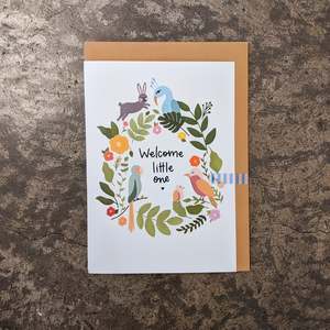 Giant Baby Card - Welcome Little One