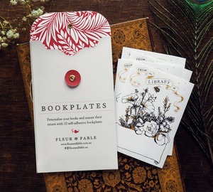 Under 25 Goodies: Bookplates 10 pack - English Garden