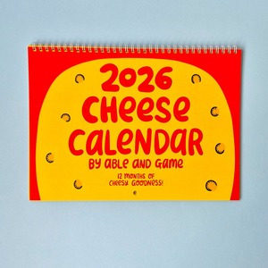 2026 Wall Calendar - Cheese