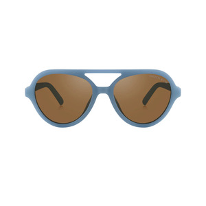 Grech Co: Polarized Unisex Aviator Sunglasses - Desert Teal