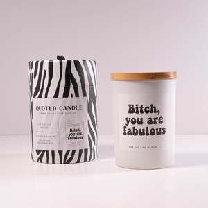 Products: Quote Candle - Bitch, You Are Fabulous / Sex On The Beach