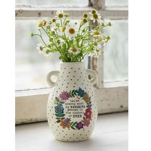 Folk Friends Bud Vase - Favourite Person