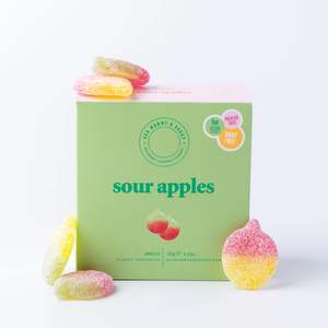 Pantry: Vegan Gummy Candy Gift Box - Sour Apples