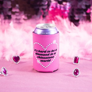 Beer/Drink Can Koozie - Hard to be a Diamond