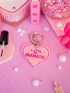Keyring / Bag Charm - Dramatic
