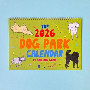 Products: 2026 Wall Calendar - Dog Park