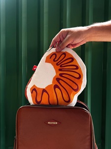 Products: Canvas Pouch/Pencil Case - Croissant