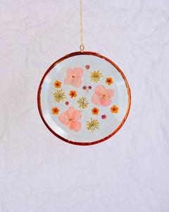 Hydrangea Ranger: Circle Flower Suncatcher - Med Sprinkle - Hydrangea, Blossom Mix