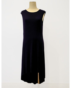Products: PRE-LOVED / High Noon Tea - Merino Navy Dress - Sz S