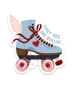 Vinyl Sticker - They See Me Rollin'