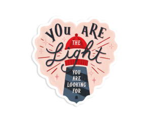Vinyl Sticker - You Are The Light