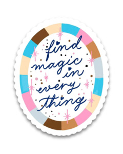 Vinyl Sticker - Oval Magic