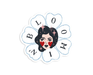 Vinyl Sticker - Bloomin'