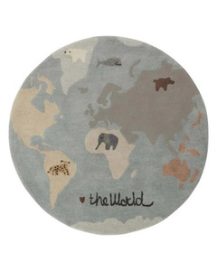 Wool Rug - The World!