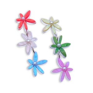 Acrylic Statement Stud Earrings - Ophelia Flowers