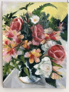 Products: Alstroemeria and Roses in a Jug - MADCAT