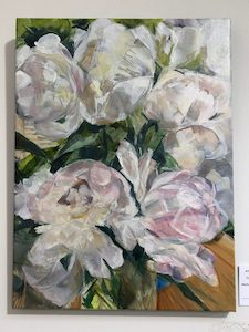 Hint of Pink Peonies - MADCAT