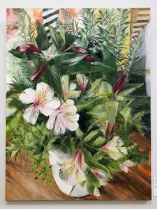 Products: Alstroemeria and stripe curtain. - MADCAT