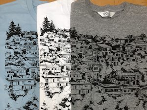 Rocks Road, Nelson, N.Z. Classic cotton T shirt - MADCAT