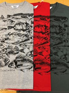 Products: New Zealand Fish T Shirt for Men - MADCAT