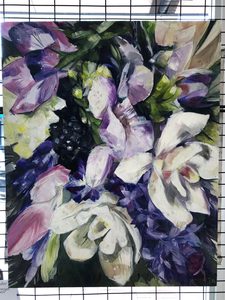 Purple Flower Bouquet - MADCAT