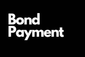 deposit: Bond Payment refundable on item collected in the same condition.