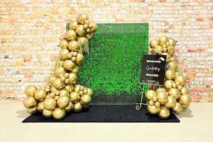 21st: Shimmer Wall - Green