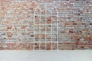 Mesh Walls: Window Arch White