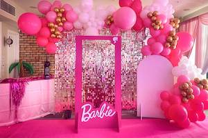 Shimmer Wall - Rose Pink