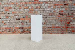Furniture: Plinth White