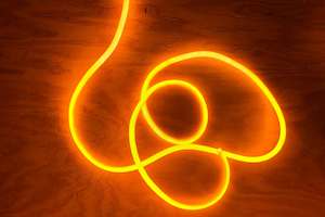 Accessories: Rope Light - Orange