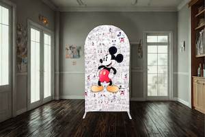 Mickey Mouse Fabric Backdrop