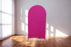 Pink Fabric Backdrop