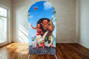 Moana Fabric Backdrop