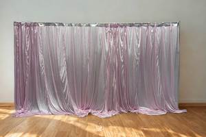 Light Pink Backdrop Curtain