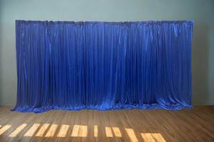 Royal Blue Backdrop Curtain