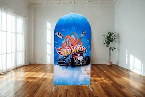 By: Hot Wheels Fabric Backdrop