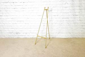 Signage: Gold Easel
